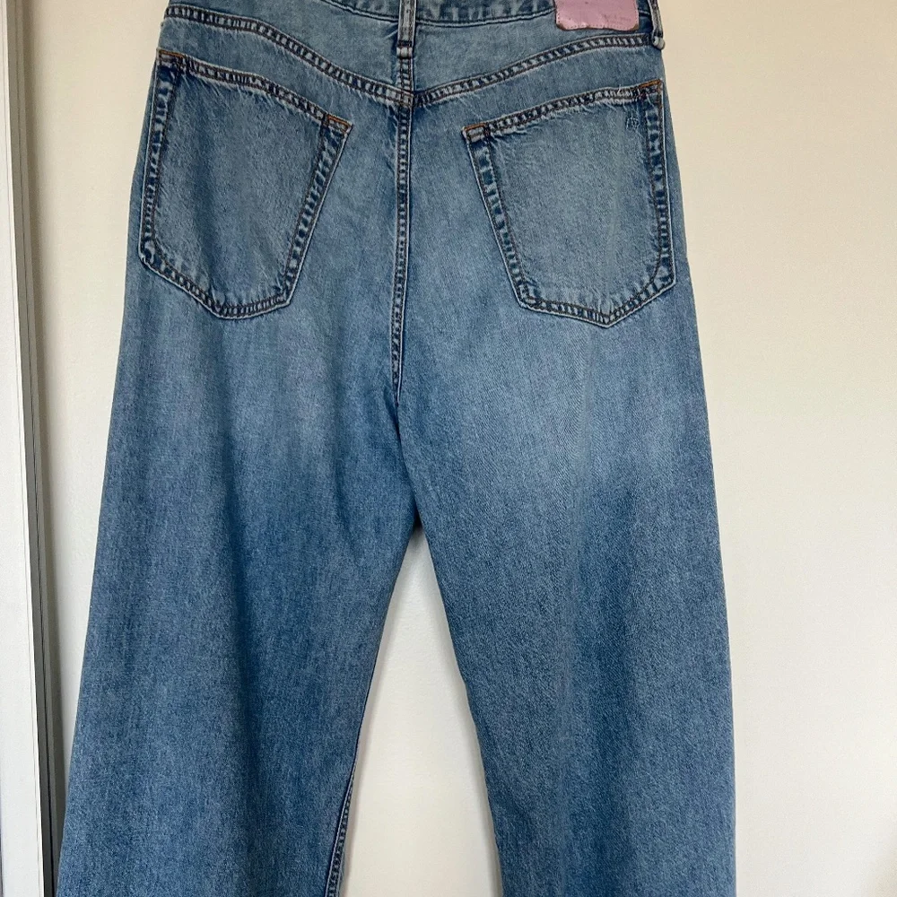 rag & bone Featherweight Logan Wide Leg Jeans Size 29 - Picture 7 of 7